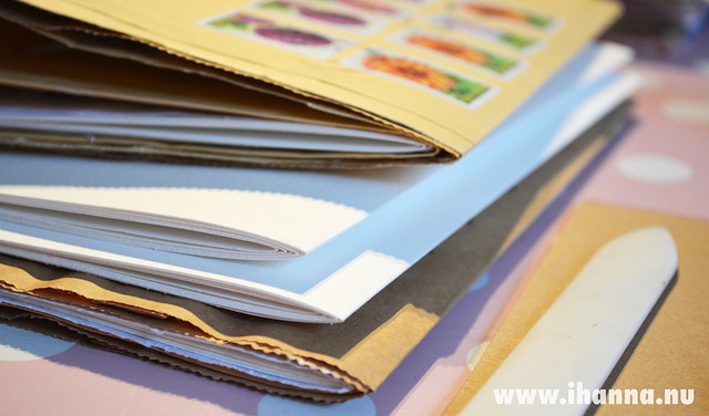 Book binding  Make Book Pages from a Brown paper bag - iHannas Blog